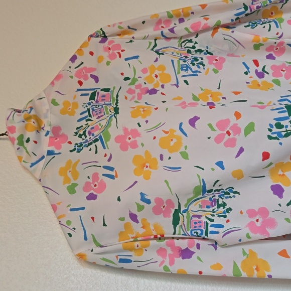 Vtg pastel novelty button down - Picture 6 of 7